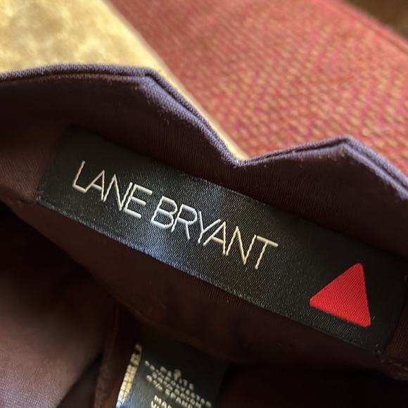 NWT Lane Bryant Plus Size Brown Work Dress Pants - Picture 9 of 9